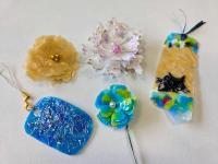 ペットボトルキャップアート作品例