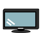 テレビのイラスト