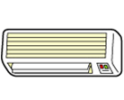 エアコンのイラスト