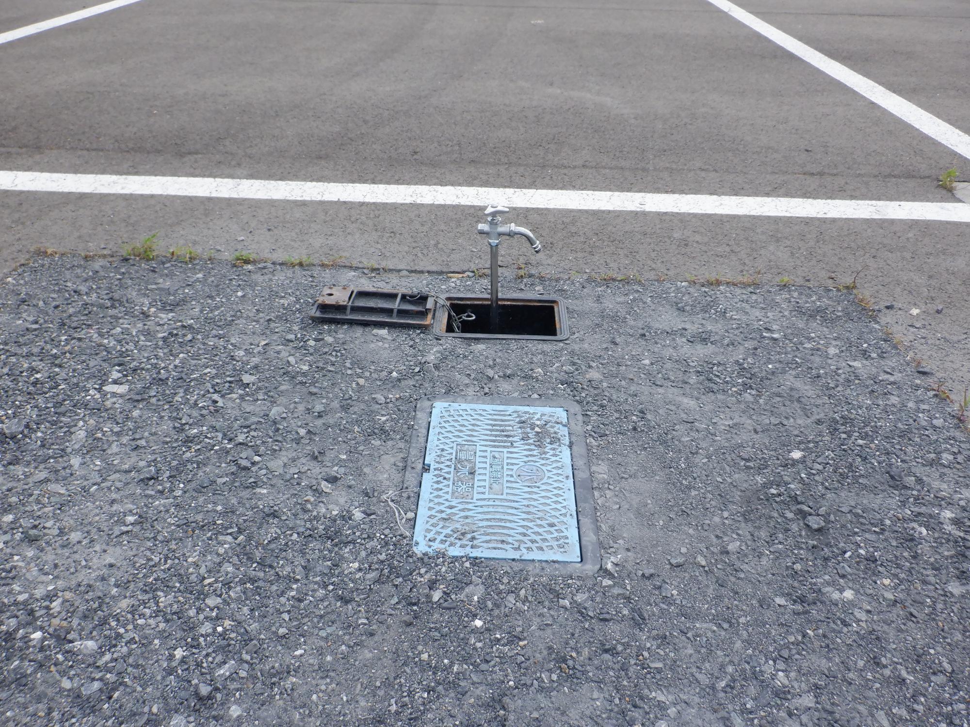 利用調整施設内にある水道施設の写真