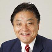 赤いネクタイとスーツ姿の河村たかし氏の写真