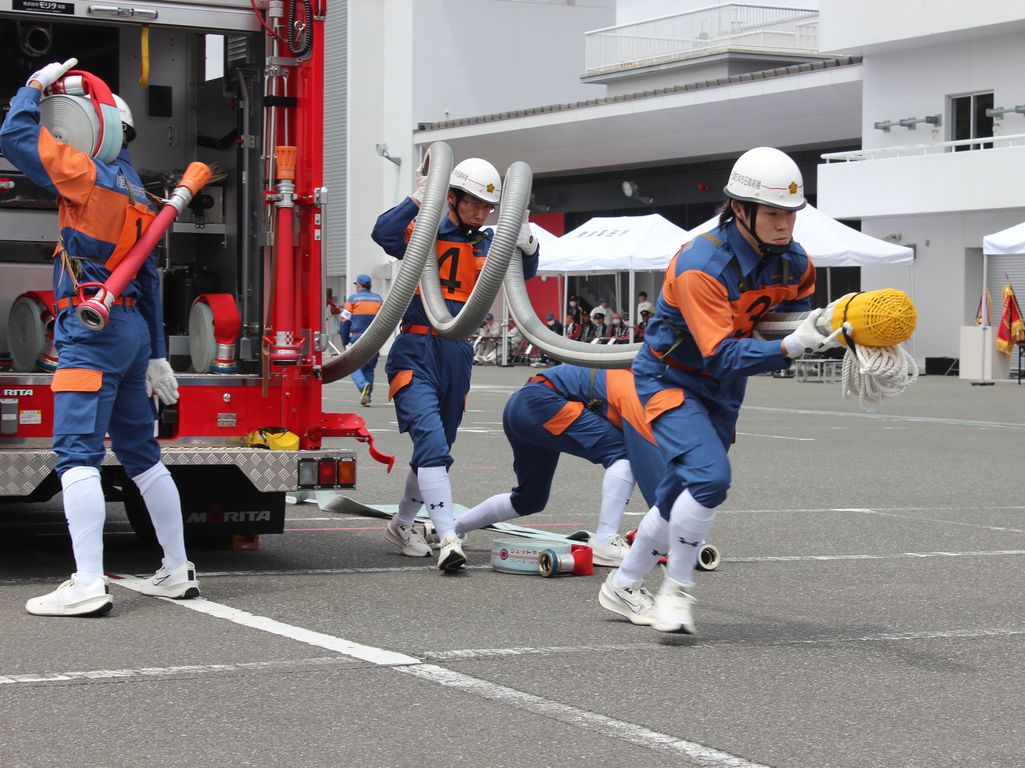 市内操法ポンプ車の部2