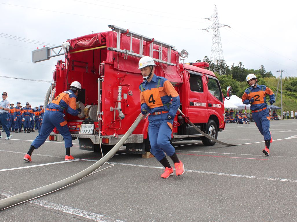 市内操法ポンプ車の部3