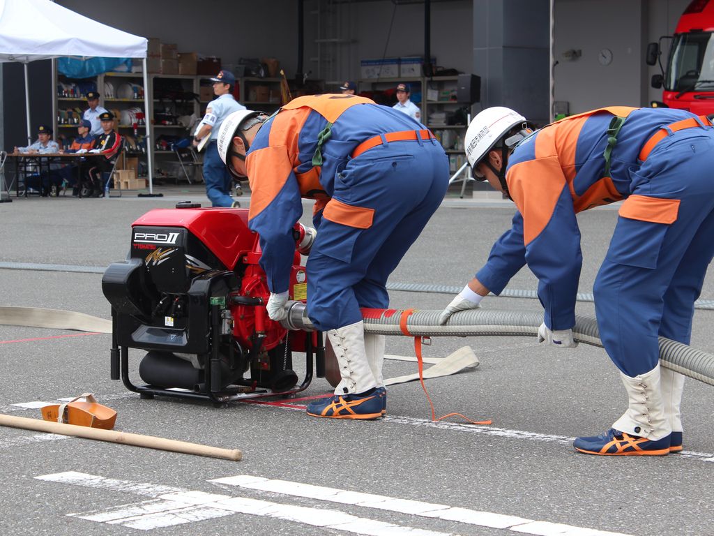 市内操法小型ポンプの部2
