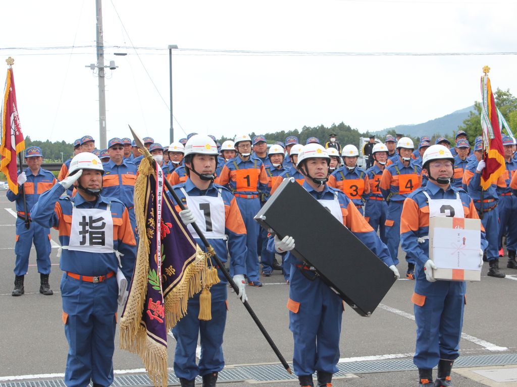 小型ポンプの部優勝