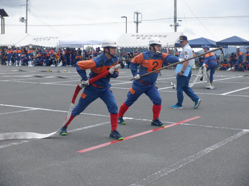 市内操法小型ポンプの部4