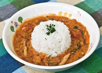 さば缶のドライカレー